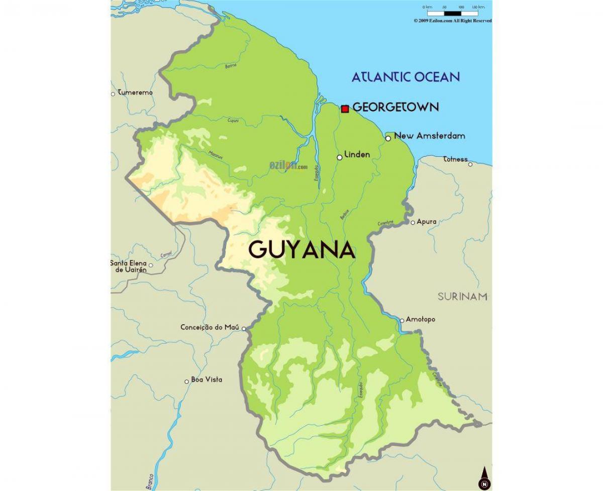 en kort Guyana
