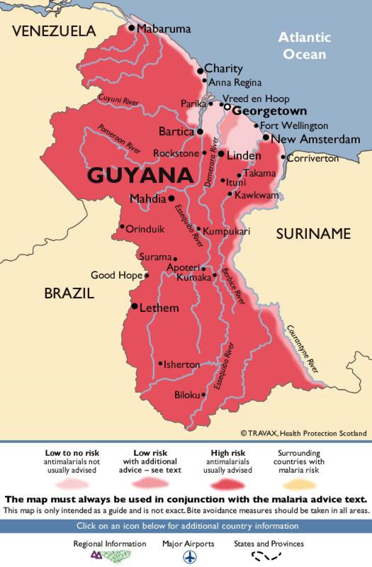 kortet Guyana